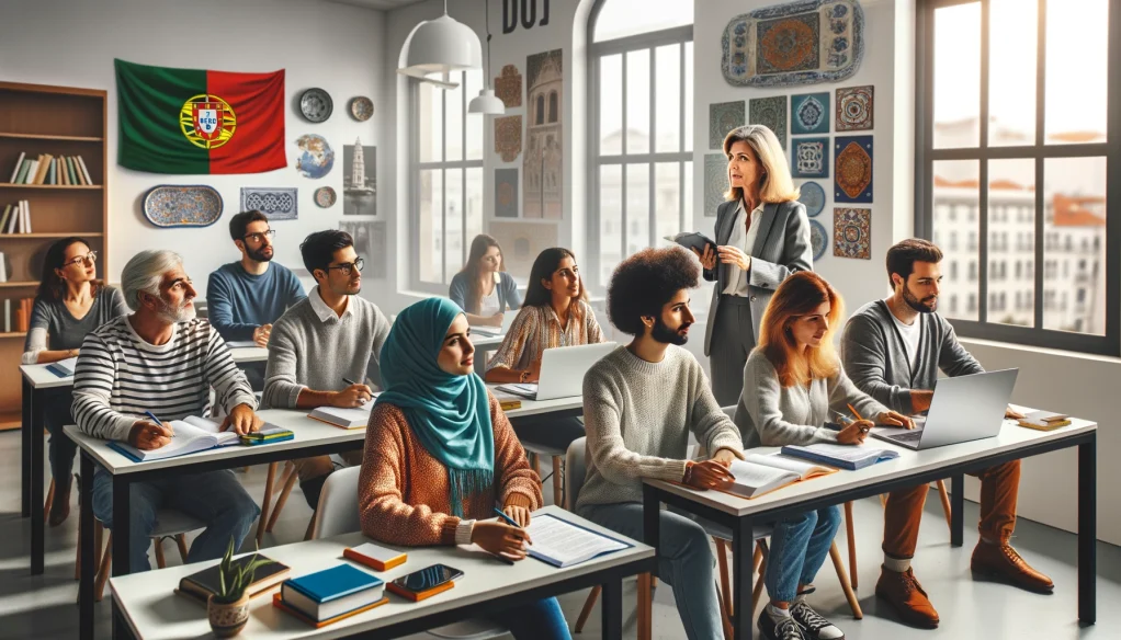 Portuguese language course for nationality